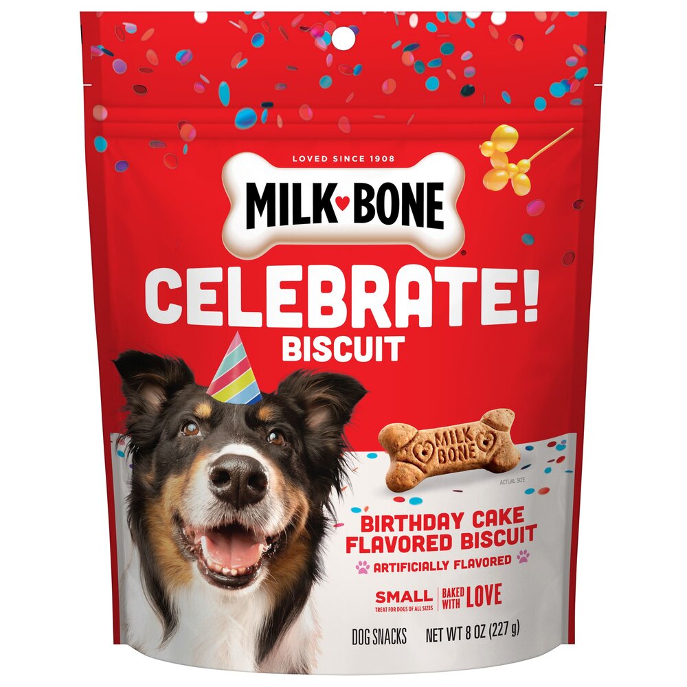 Meat flavored dog cake outlet