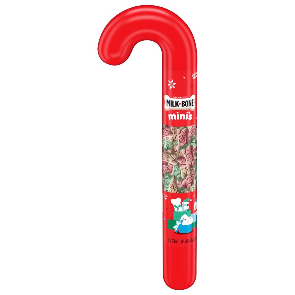 Mini’s Holiday Biscuit-Filled Candy Cane